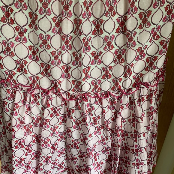 Me+Em pink brocade belted tiered dress. U.K. 16 worn once like new - Picture 10 of 16